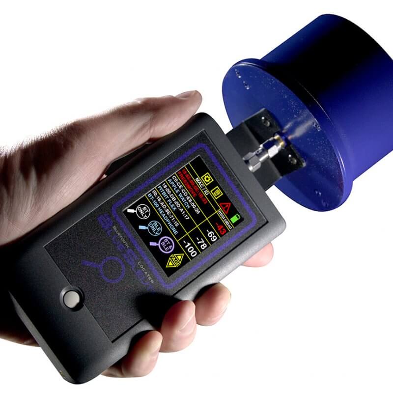 BlueSleuth illegal Bluetooth card skimmer locator in gas pumps & ATMs