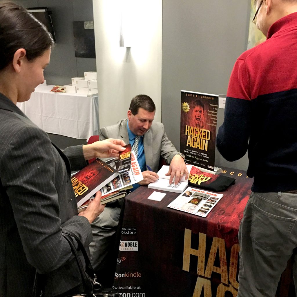 Hacked Again Book Signing