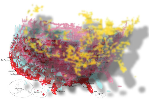 3G/4G Wireless Coverage Maps